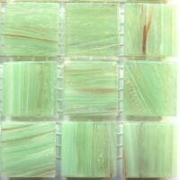 Glass tile, 20mm: Fern