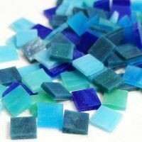 Stained Glass Squares: Fountain