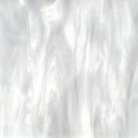 Glass: Wissmach 96 White wispy opaque