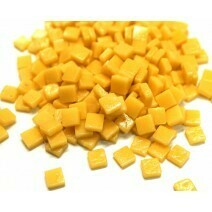 Glass tile, 8mm Standard: Warm Yellow