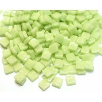Glass tile, 8mm Standard: Soft green
