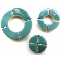 Ceramic Circles: Phthalo Green
