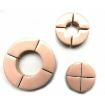 Ceramic Circles: Sweet Pink