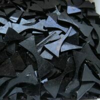 Glass: Black offcuts
