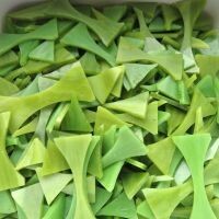 Glass: Green Tea offcuts