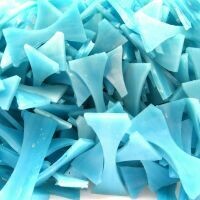 Glass: Azurite offcuts