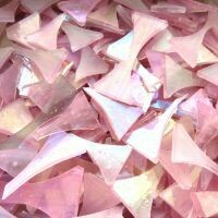 Glass: Rosebud offcuts