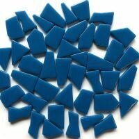 Glass Snippets: Deep Lake Blue
