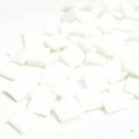 Stained Glass Squares: Pure White