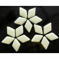 Glass shapes: Alabaster Diamonds
