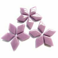 Glass shapes: Lilac Diamonds