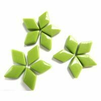 Glass shapes: New Green Diamonds