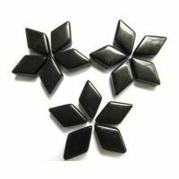 Glass shapes: Black Diamonds