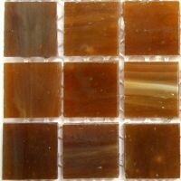 Stained Glass, 20mm, Saddle Brown