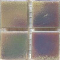 Glass tile, 20mm Nebula: Crystal Fog