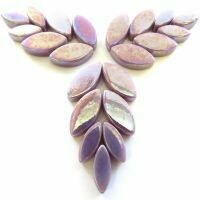 Glass Petals, Iridised Lilac