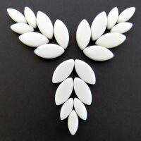 Glass Petals, White