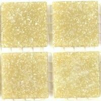 Glass tile, 20mm: Biscuit