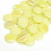 Penny Rounds: Yellow Pollen Pearl