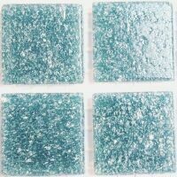 Glass tile, 20mm: Washed denim