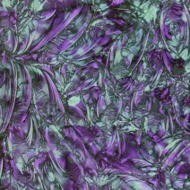 Van Gogh Glass: Violet Blue Green