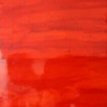 Stained glass strips: Clear Crimson