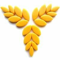 Glass Petals, Warm Yellow