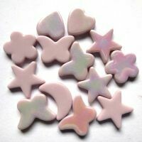 Glass Charms - Pink
