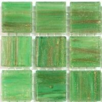 Glass tile, 20mm: Spring Jewel