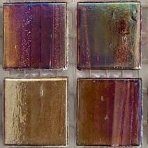 Glass tile, 20mm Nebula: Luscious lilacs