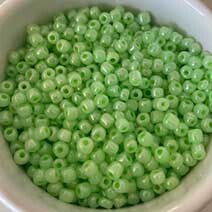 Seed beads, Bright Mint