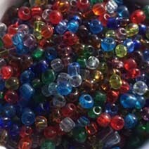 Seed beads, Mixed colour