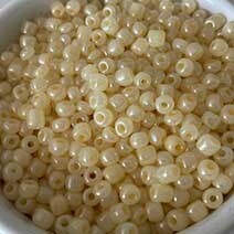 Seed beads, Bright Cornsilk