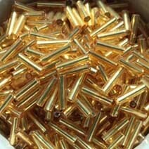 Silver lined transparent goldenrod 2 x 15 Silver lined transparent goldenrod 2 x 15