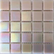 Glass tile, 20mm Nebula: Sorbet Glow