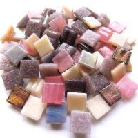 Glass tile mix: 10mm Blissful