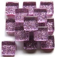 Glitter Glass: 10mm Mini Heliotrope