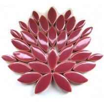 Ceramic Petals: Deep Mauve
