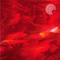 Glass: Spectrum Scarlet Wispy Semi Trans