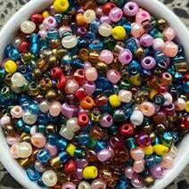 Seed beads, Pearl lustre mix
