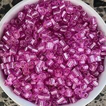 Dark Bright Pink - hexagonal shape