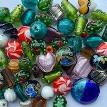 Mixed Lampwork beads