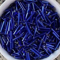 Silver lined Bright Royal Blue 12mm
