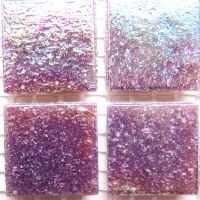 Glass tile, 20mm Nebula: Mangosteen