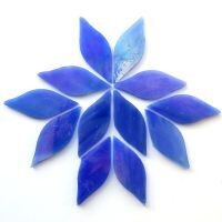 Stained Glass Petals: Hydrangea Small (iridised)