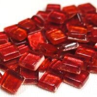 12mm Luminescent Metallics: Bright Burgundy