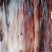 Stained glass strips: Burgundy White Streaky Stained glass strips: Burgundy White Streaky