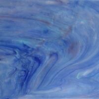 Blue Violet Aqua Swirl