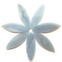 Stained Glass Petals: Grey Smoke Large