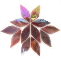 Petals: Tobacco Small (iridised)